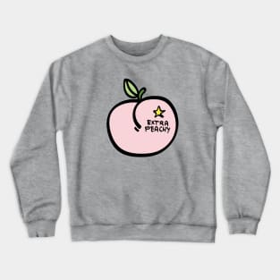 Super extra peachy Crewneck Sweatshirt